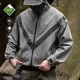 古叔 连帽夹克 山系户外机能软壳冲锋衣外套男春季 着 走读荒野