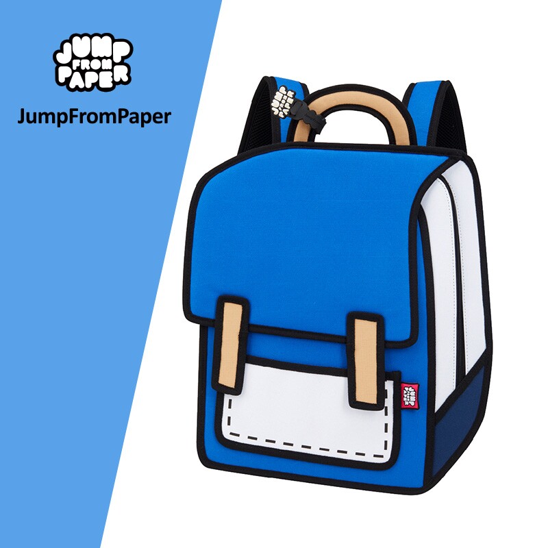 2D双肩包JumpFromPaper学生