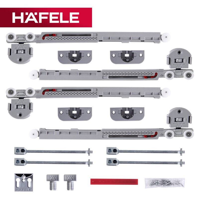 海福乐)HAFELE隐藏式德国海门吊进口衣柜缓移福乐轮(橱柜内嵌式