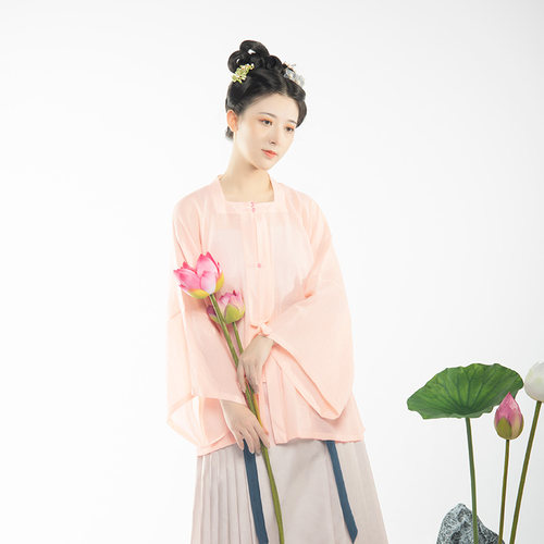 明制汉服短衫多色半袖褂子