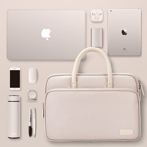 acxo马卡龙色系轻薄手提电脑包