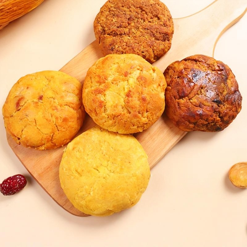 内蒙古丰镇月饼臣昕软面饼厂家直发亚麻籽油软面饼食品