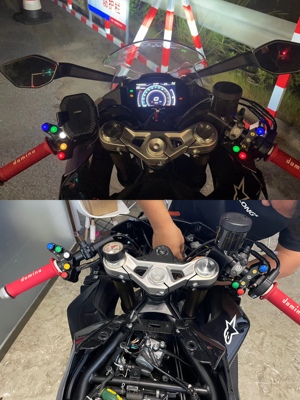 春风450sr糖豆赛道开关 改装手把糖豆发光开关 450sr无损直上 KSN