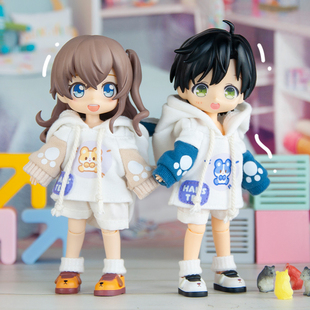 YMY ob11娃衣 动物系 可爱仓鼠卫衣 娃娃衣服素体胖梨兽体bjd12分