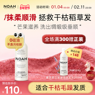 NOAH2.1护发素女柔顺顺滑改善毛躁修复干枯受损头发芒果滋养护发