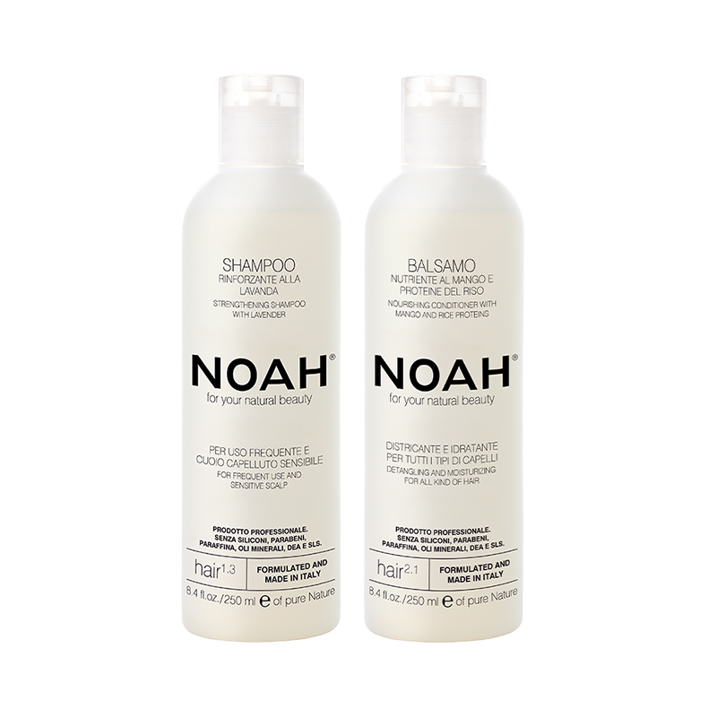 NOAH1.3+2.1温和控油舒缓止痒对抗敏感头皮洗护套装