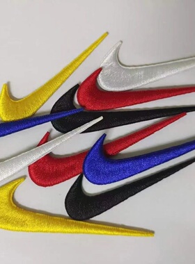 运动潮牌徽章标志LOGO品牌刺绣布贴DIY布标服装破洞修补丁贴