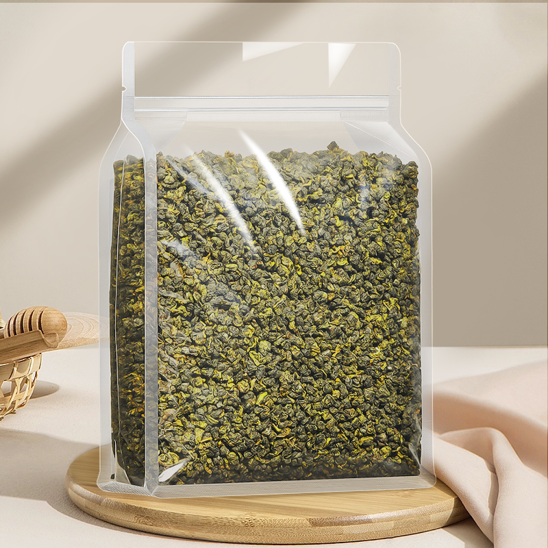 冻顶乌龙茶2025新茶浓香型可冷泡台湾高山青茶制散装袋装茶叶500g
