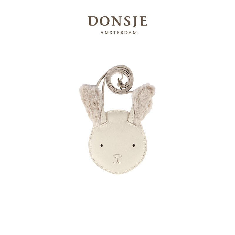 Donsje荷兰雪兔子儿童斜挎包