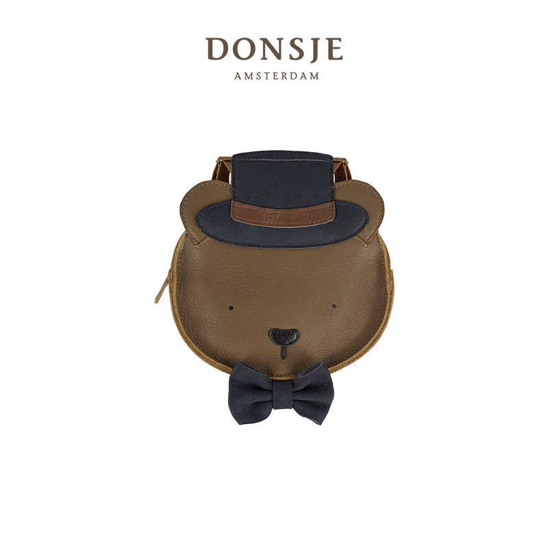 荷兰小熊款Bear新品真皮大容量