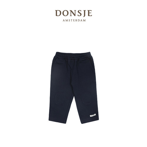Donsje三角系列海军蓝色儿童裤子