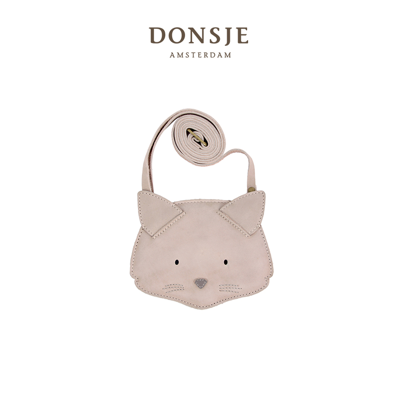 儿童单肩包donsje牛皮包包