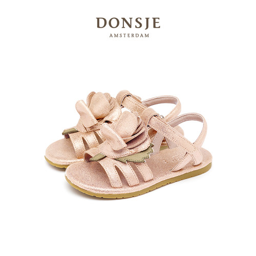 DonsjeFiyola玫瑰款儿童凉鞋