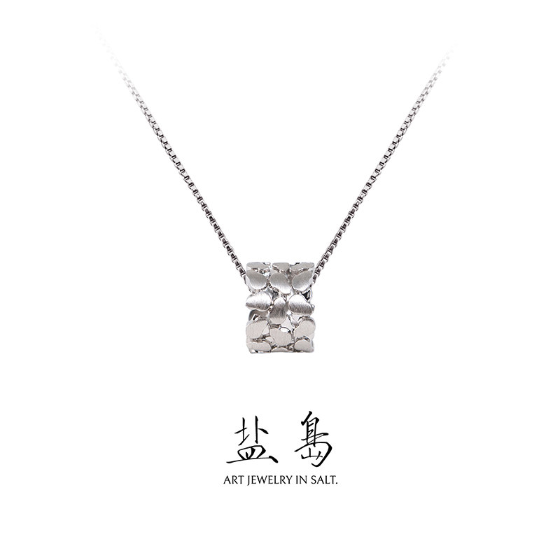 盐岛黄子弘凡同款葫芦吊坠项链挂坠锁骨颈链金银色高级感夏季礼品