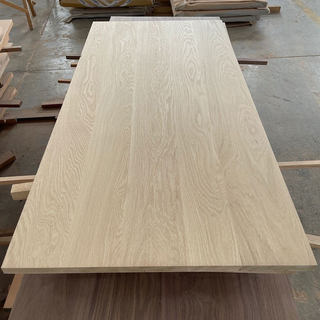 红白橡木实木桌板原木大板餐桌台面书桌升降桌面板家具实木板定制