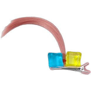 呆毛发夹假发孤独摇滚波奇酱同款cos假发抓头饰水原千鹤道具发卡