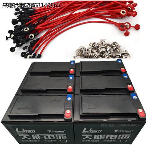 电瓶 48V60V72V电动车专用6-EVF-45/20A32A铅酸电池 电动车蓄电池