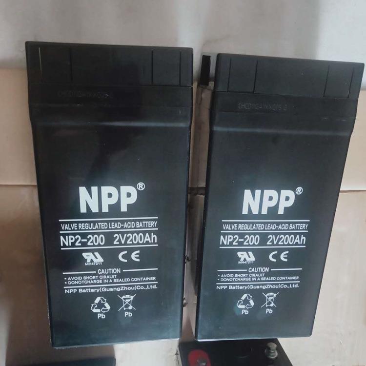 耐普NPP蓄电池NP2-200直流屏铅酸蓄电池 2v200Ah免维护胶体蓄电池