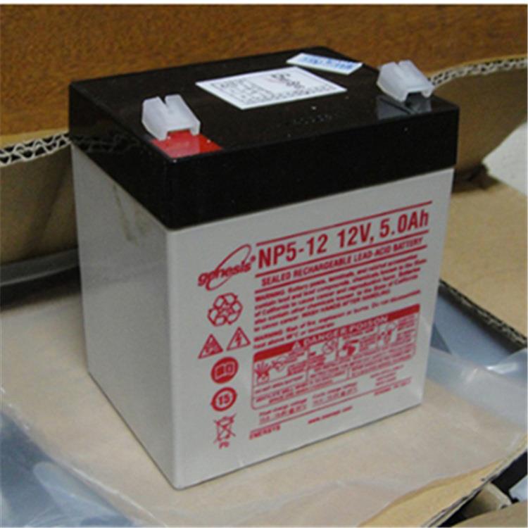 genesis霍克免维护蓄电池NP5-12 12V5AH阀控式铅酸蓄电池
