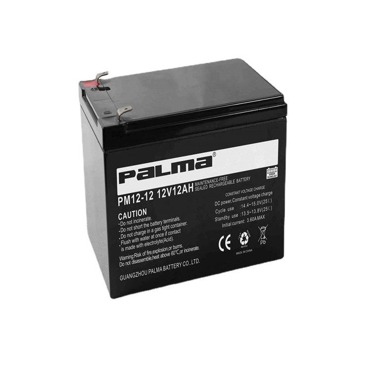 上海PALMA蓄电池PM12-12 铅酸蓄电池 12V12AH 含税现货