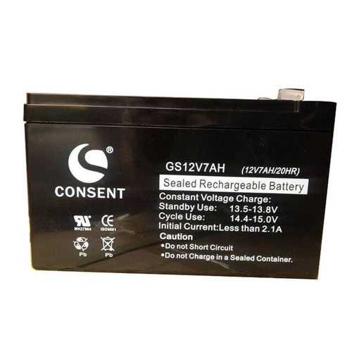 CONSENT蓄电池GS12V7AH光