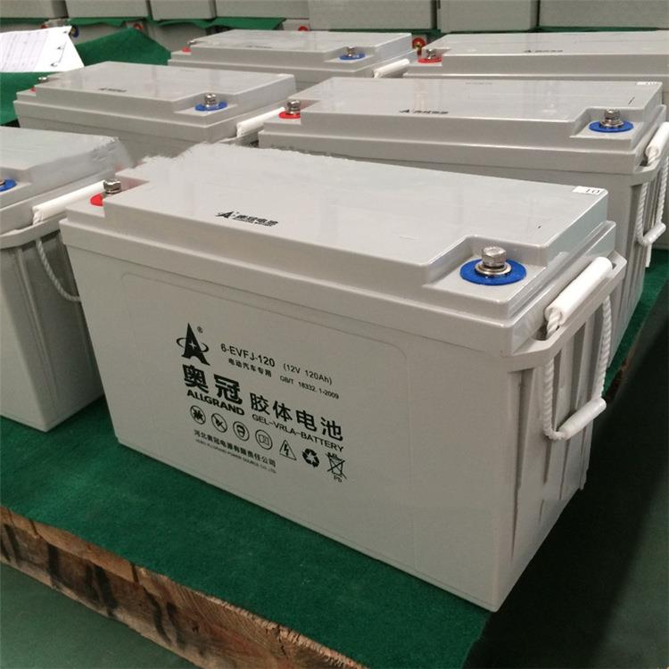 6-EVFJ-120蓄电池12v120ah胶体蓄电池 电动汽车专用