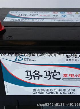 骆驼6-QW-175min(760)电瓶免维护蓄电池12V120AH农机启动电池