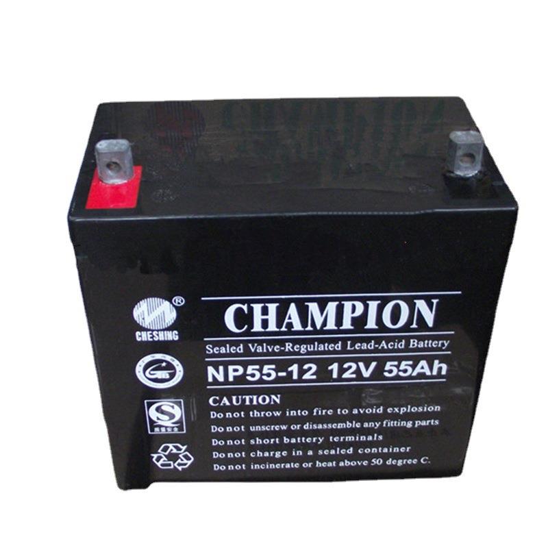 CHAMPION 志成蓄电池NP55-1212v55Ah直流屏EPS电池