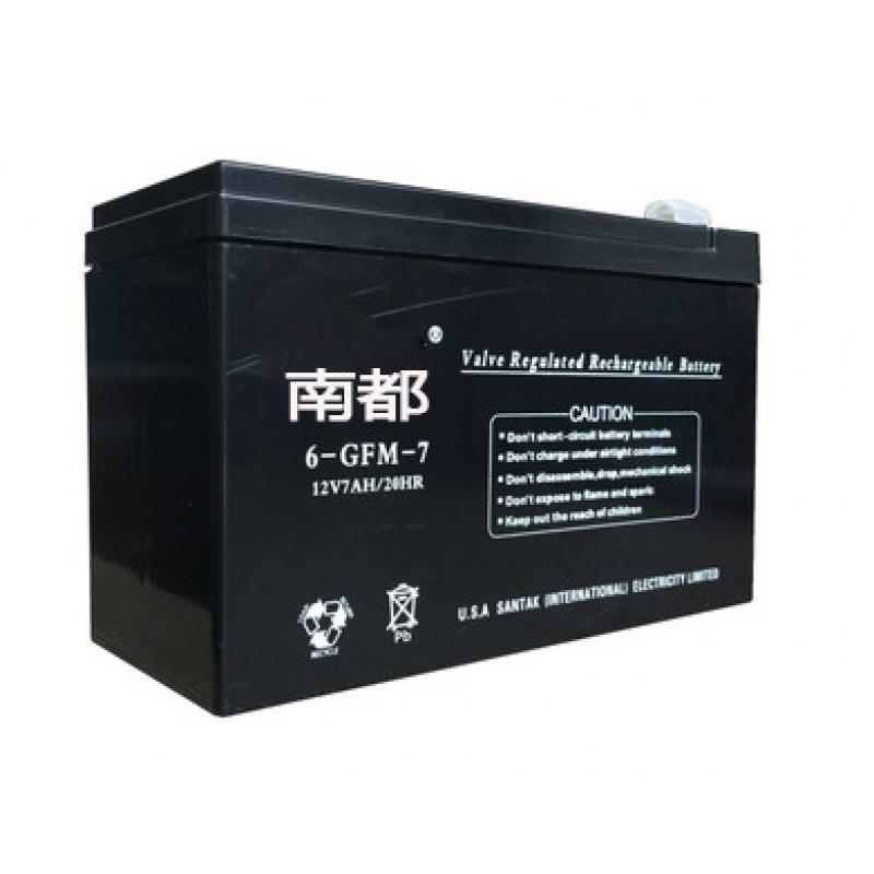 Narada蓄电池6-FM-7 12V7AH消防主机免维护蓄电池