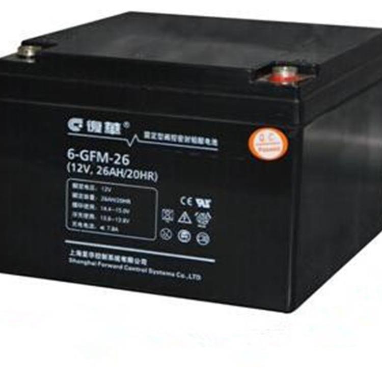 POWERSON蓄电池6-GFM-26铅酸蓄电池12V26AH 直流屏UPS配套