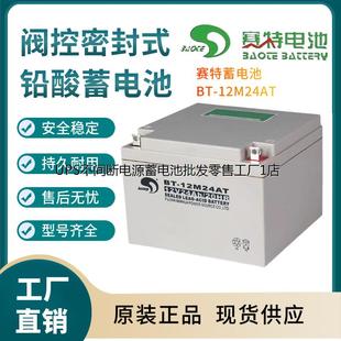 电源备用 赛特蓄电池BT 全国联保 12M24AT 电子设备 12V24AH