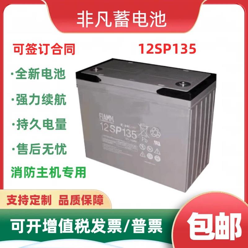 FIAMM12SP135蓄电池12V135AH太阳能储能 直流屏UPS蓄电池