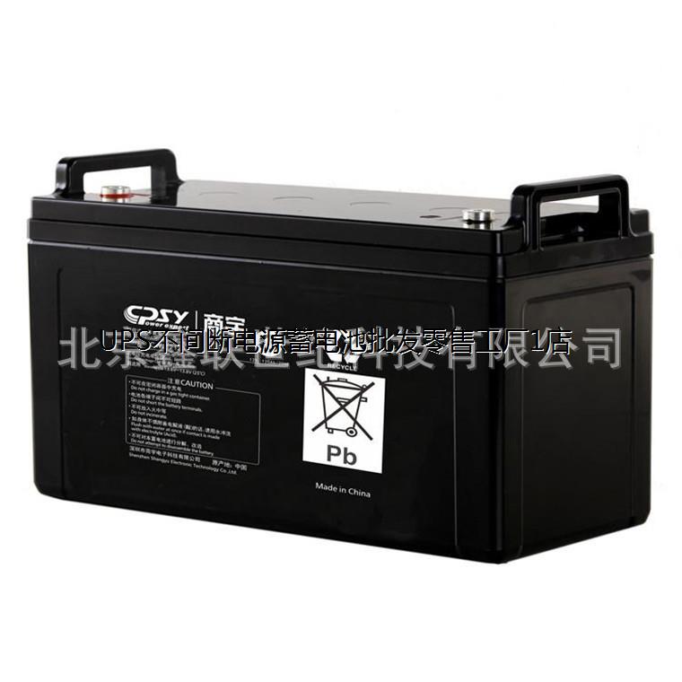 商宇ups蓄电池GW12100/免维护铅酸蓄电池GW12100 12V-100AH含税