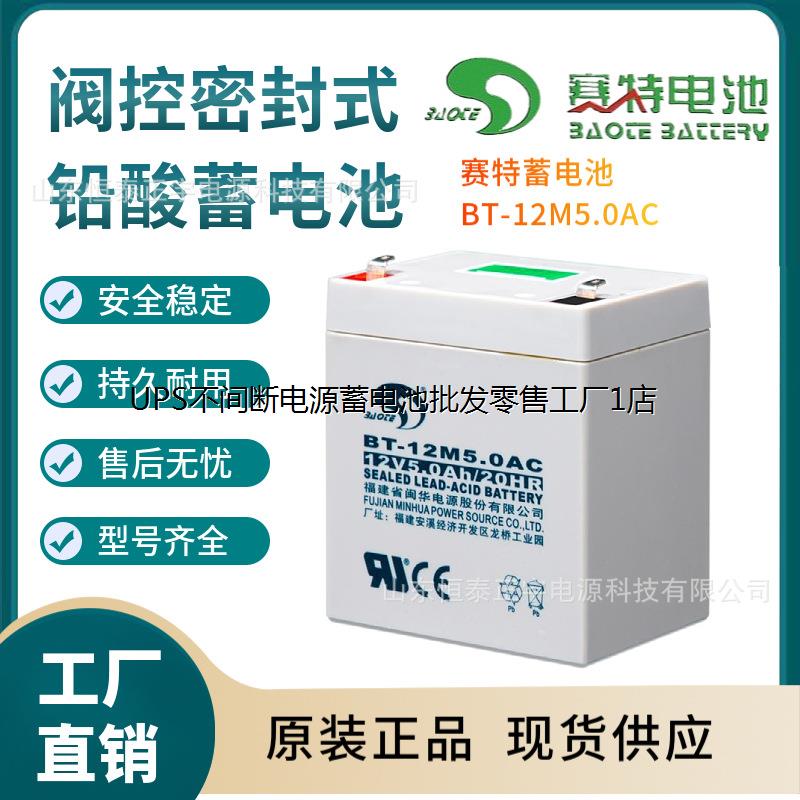 赛特蓄电池BT-12M5.0ACV