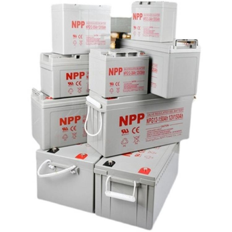 广州NPP蓄电池NP12-10012V100ah太阳能电池直流屏UPS电源