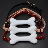 保密发货 幻音坊unicorn 硅胶狗狗骨头口咬球