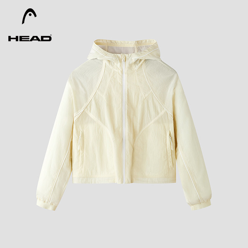 HEAD海德皱感轻薄短款运动夹克女图片