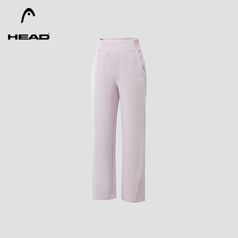 HEAD海德绒感空气层运动针织裤女