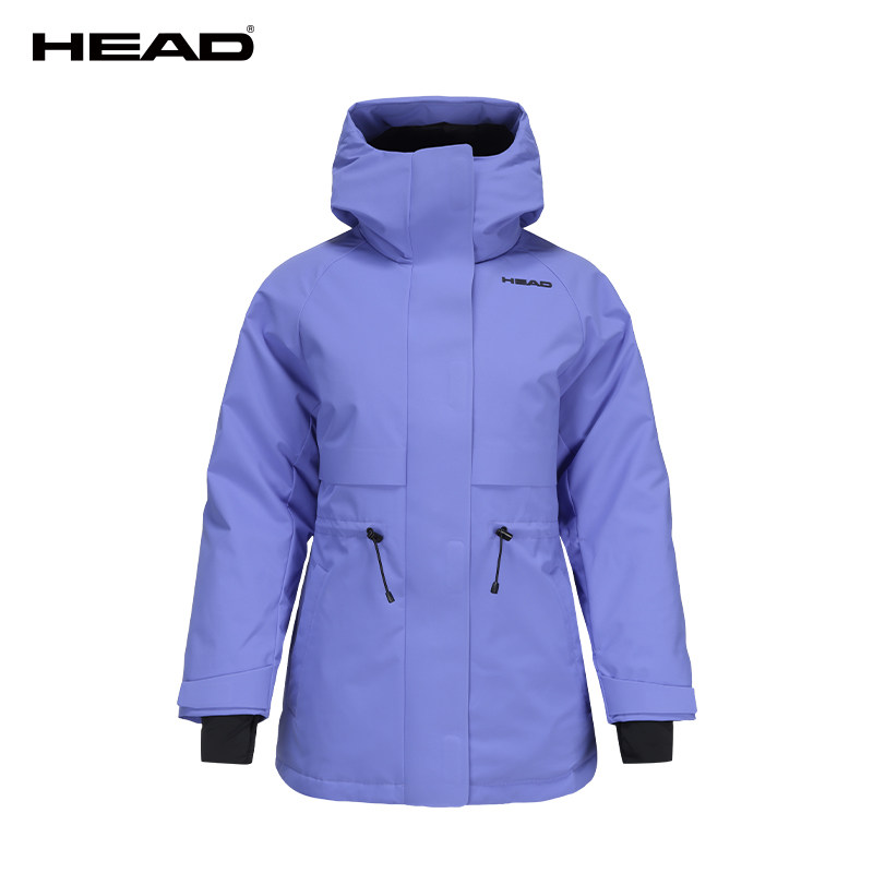 【防水】HEAD海德UrbanSport连帽羽绒服冬款户外运动中长款外套女,户外/登山/野营/旅行用品,羽绒衣,淘宝优惠券,粉丝福利购,淘宝优惠卷