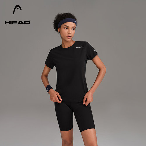 运动T恤HEAD海德综合训练女透气