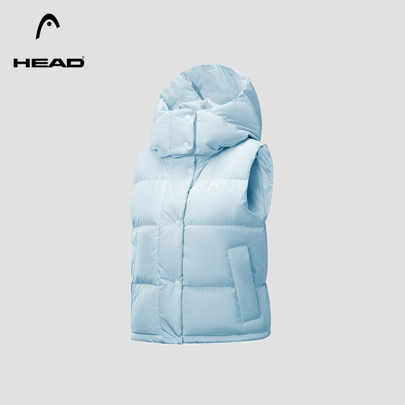 HEAD海德800蓬轻盈羽绒马甲女