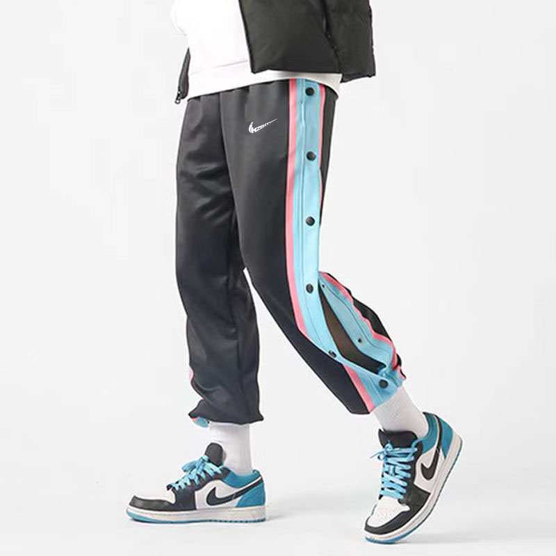 美式儿童篮球全开扣排扣裤