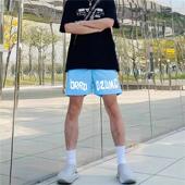 运动三四分裤 男潮牌夏季 速干健身跑步 网眼速干篮球短裤 青少年美式