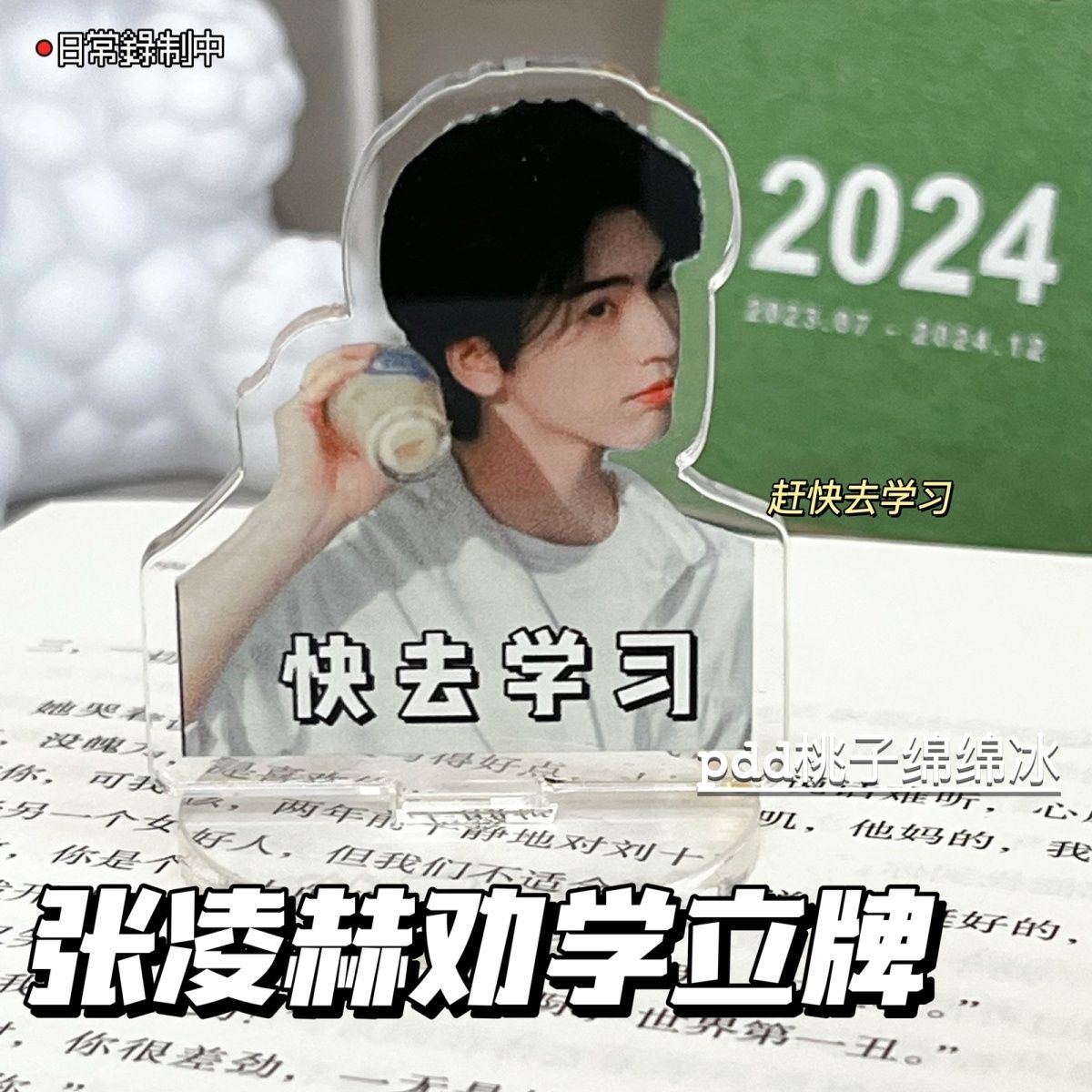 张凌赫亚克力立牌摆件贴纸吧唧