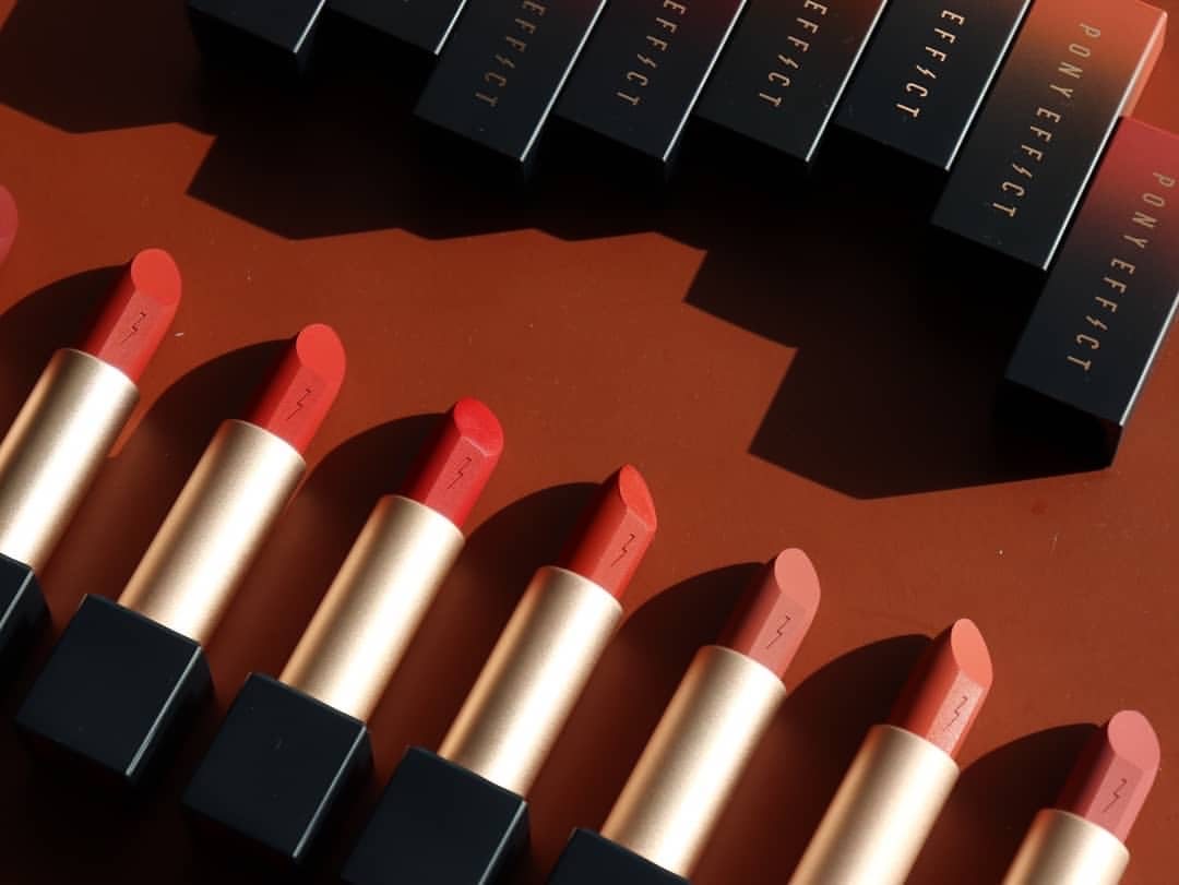 官方现货韩国ponyeffect丝绒轻语柔雾口红铁锈红唇膏学生款平价