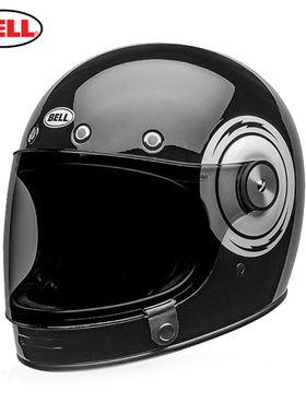 美国BELL贝尔摩托车头盔男女防雾骑行全盔复古哈雷碳纤维安全盔