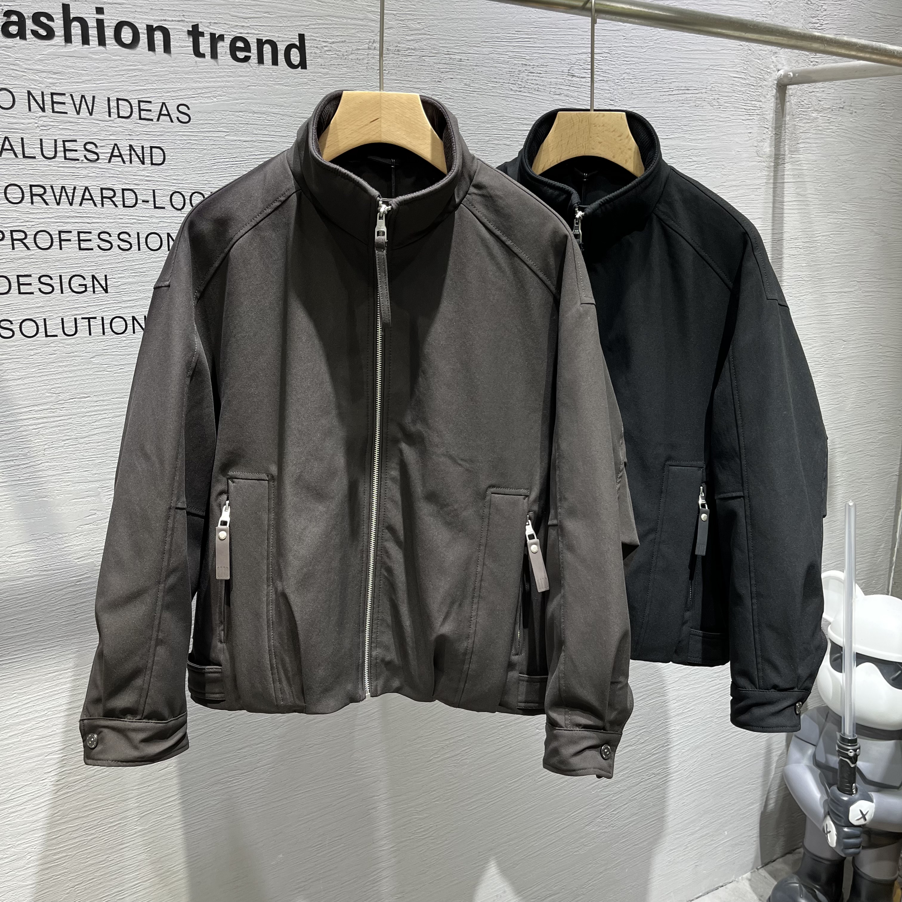 纵臣2026秋冬新款男士立领羽绒服外套时尚百搭休闲保暖上衣男装