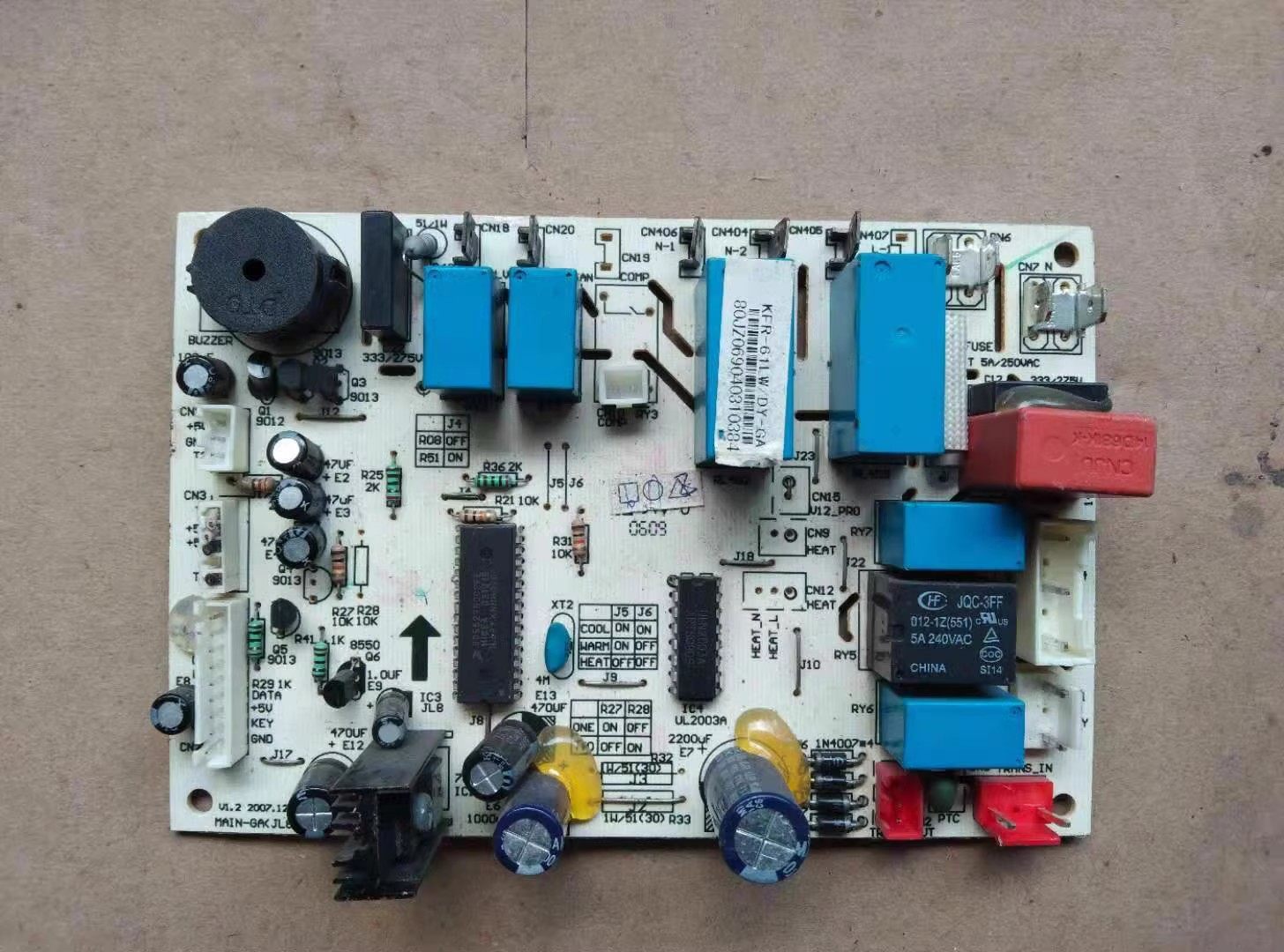 美的空调MAIN-GA(JL8)(TP)主板