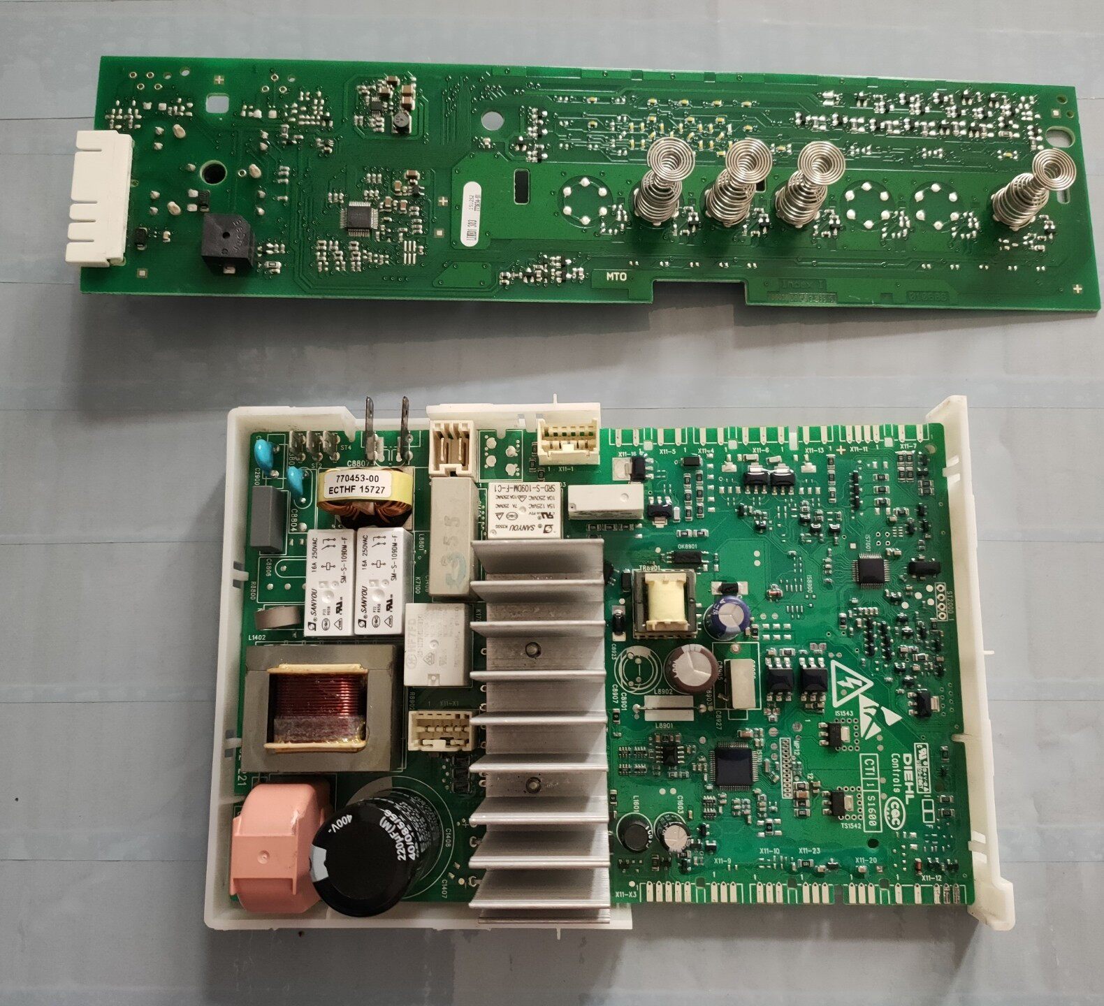 适用于西门子滚筒洗衣机按键板9001079433 主板8001033400电脑板