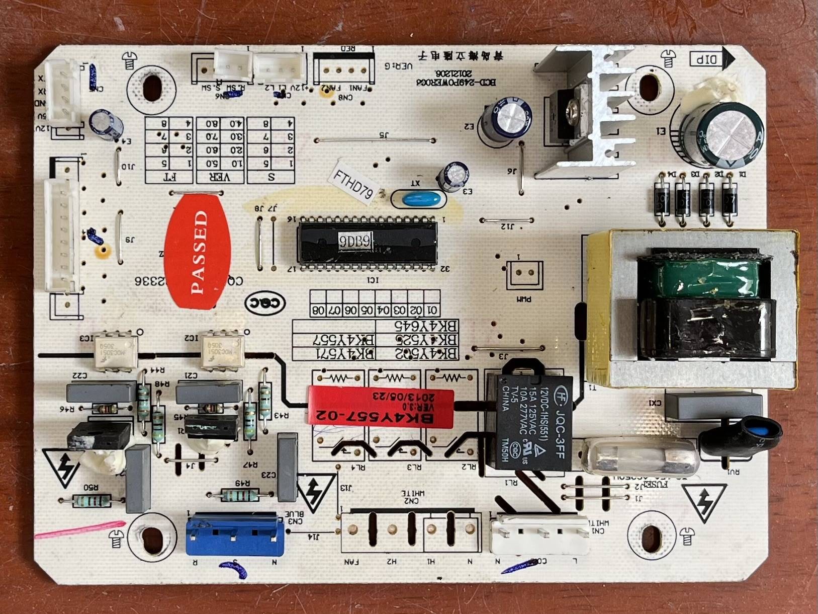 冰箱电脑板BK4Y557-02